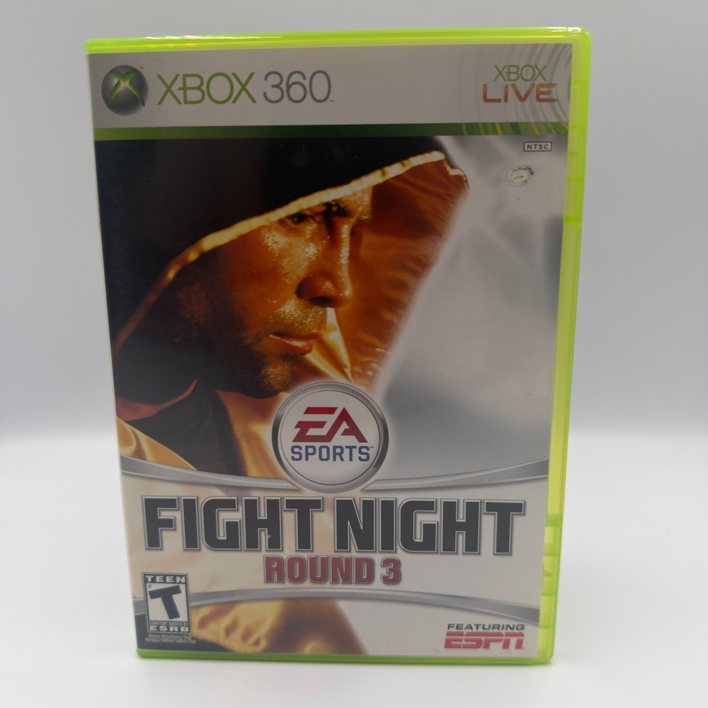 Fight Night Round 3 Xbox 360 EA Sports Boxing Video Game NTSC Complete